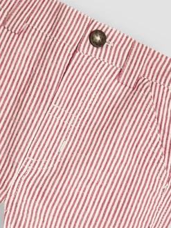 Short JoJo Maman Bébé en seersucker rayé