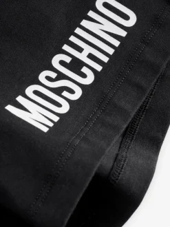 Shorts en jersey à logo Moschino