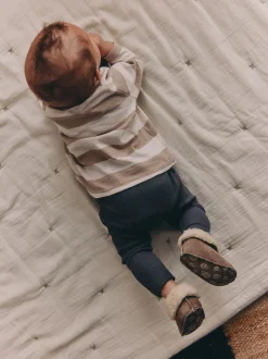 Slogan noir et blanc - Ensemble haut et legging bébé 2 pièces (0mois-3ans)