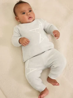 smALLSAINTS ensemble bébé garçon en maille et jogging