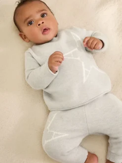 smALLSAINTS ensemble bébé garçon en maille et jogging