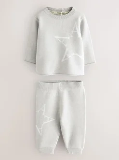 smALLSAINTS ensemble bébé garçon en maille et jogging