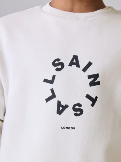 smALLSAINTS Ensemble sweat-shirt et short oversize Tierra