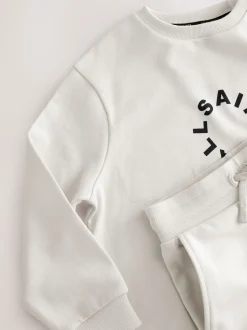 smALLSAINTS Ensemble sweat-shirt et short oversize Tierra