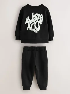 smALLSAINTS Orlando surdimensionné Sweat-shirt et Joggings Ensemble pour Jeunes garçons