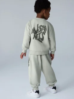 smALLSAINTS Orlando Veste surdimensionnée Bomber et Joggings Ensemble Jeune