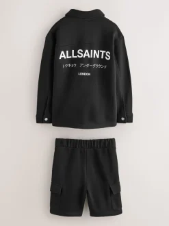 smALLSAINTS Sweat Veste-chemise T-shirt et Shorts 3 Pieces Ensemble