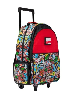 Smiggle sac à dos Marvel Trolley avec roues légères