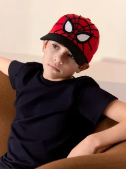 Spider-Man™ rouge - Casquette en 100% coton (1-10ans)