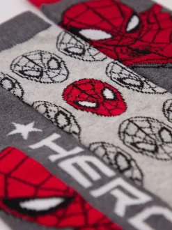 Spider-Man™ rouge - Lot de 6 paires de chaussettes Vanilla Underground garçon Character