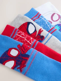 Spidey et ses amis étonnants - Lot 5 paires de chaussettes Character riches en coton