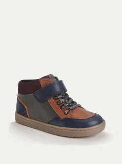 Start-Rite sport Orbit Bottes décontractées à bande déchirée à taille basse marron pour enfant