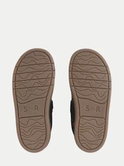 Start-Rite sport Orbit Bottes décontractées à bande déchirée à taille basse marron pour enfant