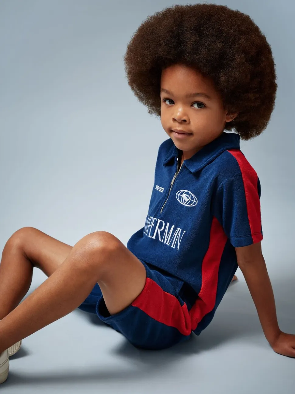 Superman | Short Reiss en tissu éponge