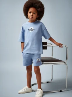 Superman | Shorts à logo Reiss Imprimé