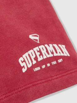 Superman | Shorts en coton à logo Reiss