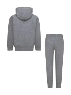 Survêtement Jordan gris Little Kids Brooklyn à sweats à capuche et joggings