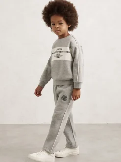 Survêtement Reiss Eric en coton mélangé à passepoils contrastés