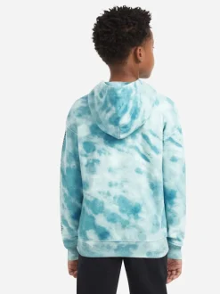 Sweat à capuche Abercrombie & Fitch à logo et imprimé tie-dye