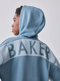 Sweat à capuche Baker by Ted Baker oversize à motif graphique