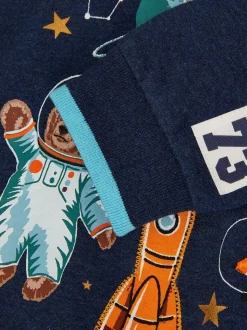 Sweat à capuche Monsoon Glow In The Dark Space