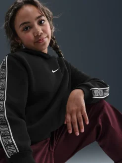 Sweat à capuche Nike Club+ en poly avec bande