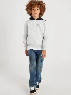 Sweat à capuche River Island color block