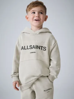 Sweat à capuche smALLSAINTS enfant en tissu contrastant à logo