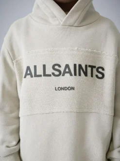 Sweat à capuche smALLSAINTS enfant en tissu contrastant à logo