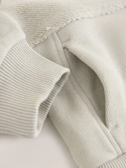 Sweat à capuche smALLSAINTS enfant en tissu contrastant à logo