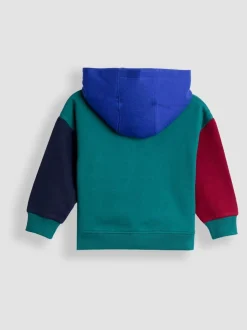 Sweat-shirt à capuche JoJo Maman Bébé raglan