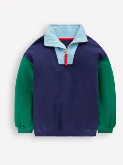 Sweat-shirt Boden à col zippé