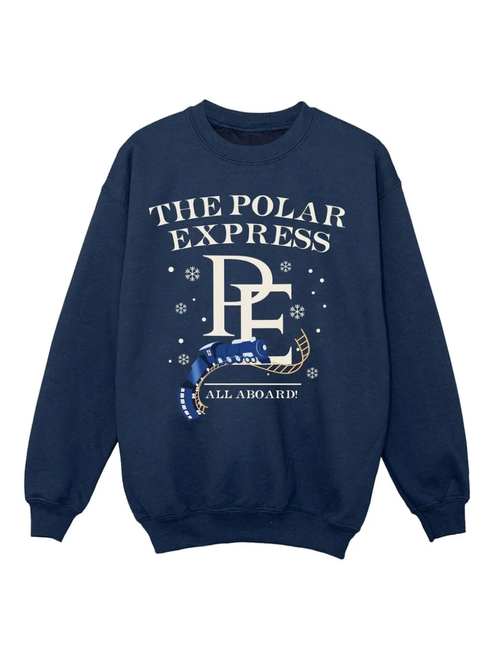 Sweat-shirt Brands In Polar Express All Aboard Noël
