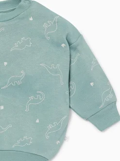Sweat-shirt MORI Dinosaure