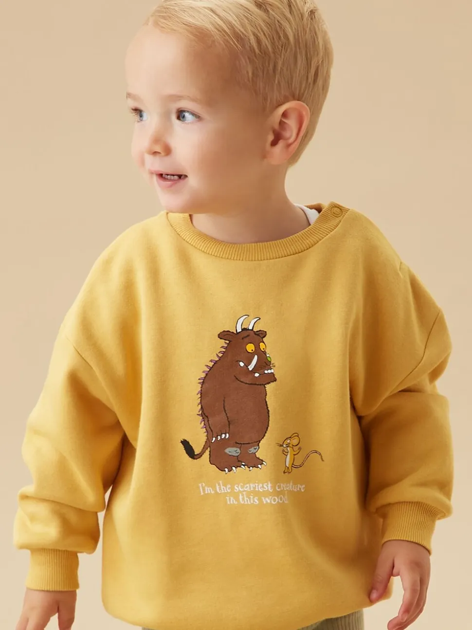 Sweat-shirt MORI Gruffalo imprimé super doux