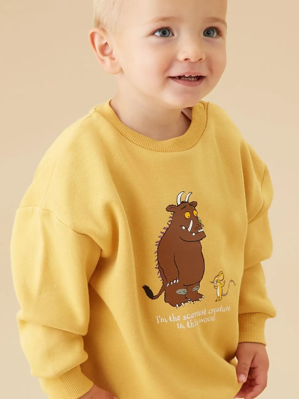 Sweat-shirt MORI Gruffalo imprimé super doux