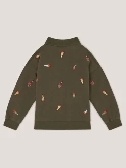 Sweat-shirt polo Monsoon Spaceship brodé