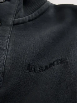 Sweat-shirt smALLSAINTS délavé à logo et col cheminée