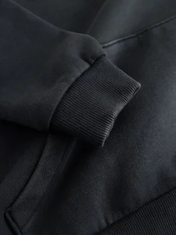 Sweat-shirt smALLSAINTS délavé à logo et col cheminée