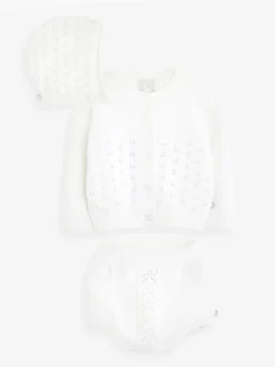 The Little Tailor 100{Coton Pointelle Bébé 3 Pieces Coffret cadeau