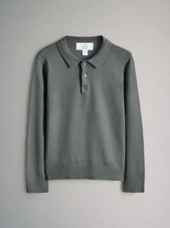 The Set lot de 3 pulls à col en maille à manches longues