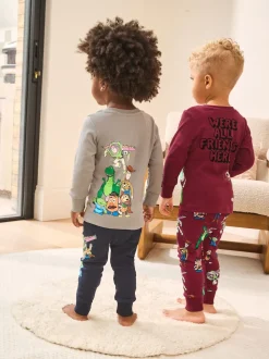 Toy Story multicolore - Lot de 2 pyjamas Snuggle sous licence (9mois -8ans)