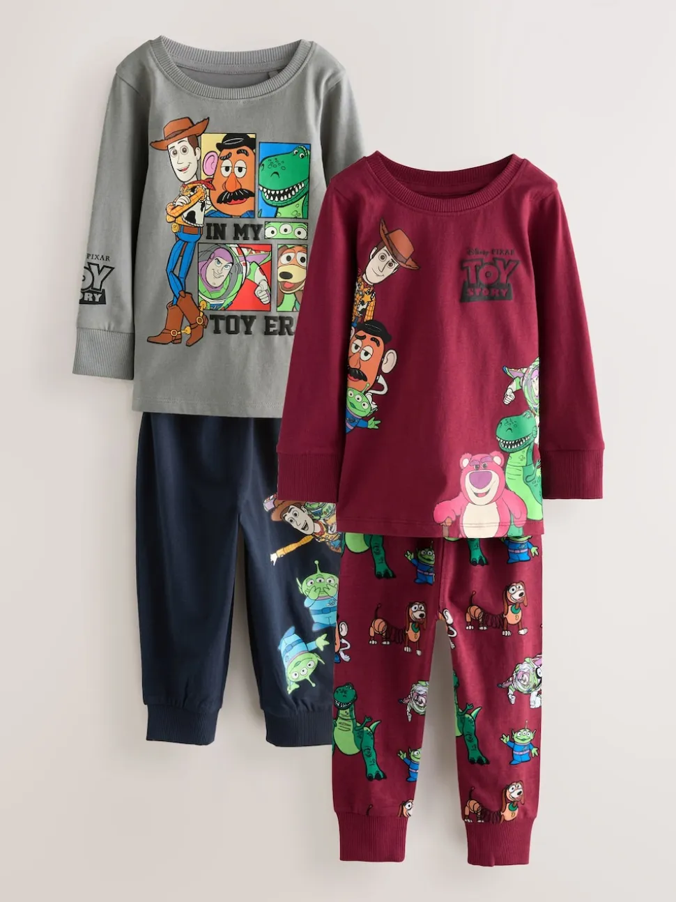 Toy Story multicolore - Lot de 2 pyjamas Snuggle sous licence (9mois -8ans)