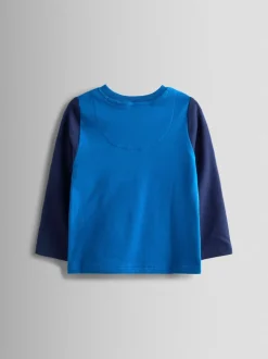 Tracteur bleu - Pyjama JoJo Maman Bébé en jersey douillet