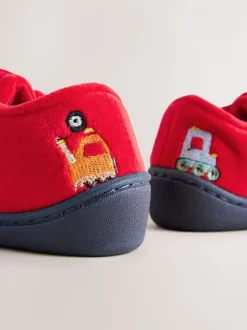 Transport rouge - Chaussons Cupsole doublés chauds