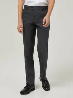 Trutex Pantalon d'écolier Senior Boys Gris Longer leg Slim Leg