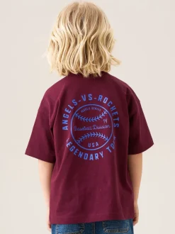 T-shirt Angel & Rocket décontracté à imprimé graphique Josiah