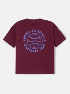 T-shirt Angel & Rocket décontracté à imprimé graphique Josiah