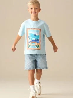 T-shirt Angel & Rocket Jay Postcard Scene