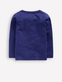 T-shirt Boden à manches longues appliqué
